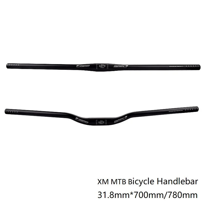 Aluminum Alloy Bicycle Handlebar XM MTB Mountain Bicycle Flat Bar Riser Handlebar 31.8mm*720/780mm 9 Degree Bicycle Parts
Aluminum Alloy Bicycle Handlebar XM MTB Mountain Bicycle Flat Bar Riser Handlebar 31.8mm*720/780mm 9 Degree Bicycle Parts