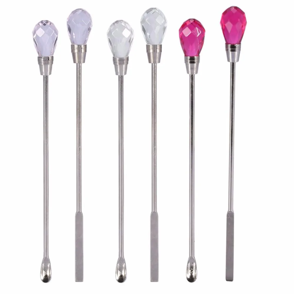 TMISHION 2pcs/set Nail Spatula Gel Pollish Mixing Rod+ Spoon Stick Acrylic Gel Powder Mixer Manicure Mixing Tool Set
TMISHION 2pcs/set Nail Spatula Gel Pollish Mixing Rod+ Spoon Stick Acrylic Gel Powder Mixer Manicure Mixing Tool Set