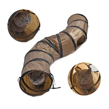 S-type Funny Pet Tunnel Cat Play Tunnel 130cm Foldable Kitten Cat Toys Rabbit Play Tunnel Pet Puppy Toys Wholesale 50JY19
S-type Funny Pet Tunnel Cat Play Tunnel 130cm Foldable Kitten Cat Toys Rabbit Play Tunnel Pet Puppy Toys Wholesale 50JY19