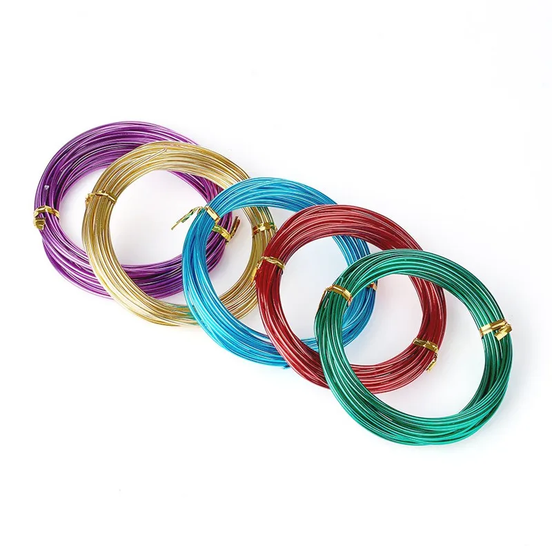 Pandahall 10Rolls 6m/Roll 1.5mm Aluminum Wire Beading Wrapping Artistic Wire Mixed Color F70
Pandahall 10Rolls 6m/Roll 1.5mm Aluminum Wire Beading Wrapping Artistic Wire Mixed Color F70