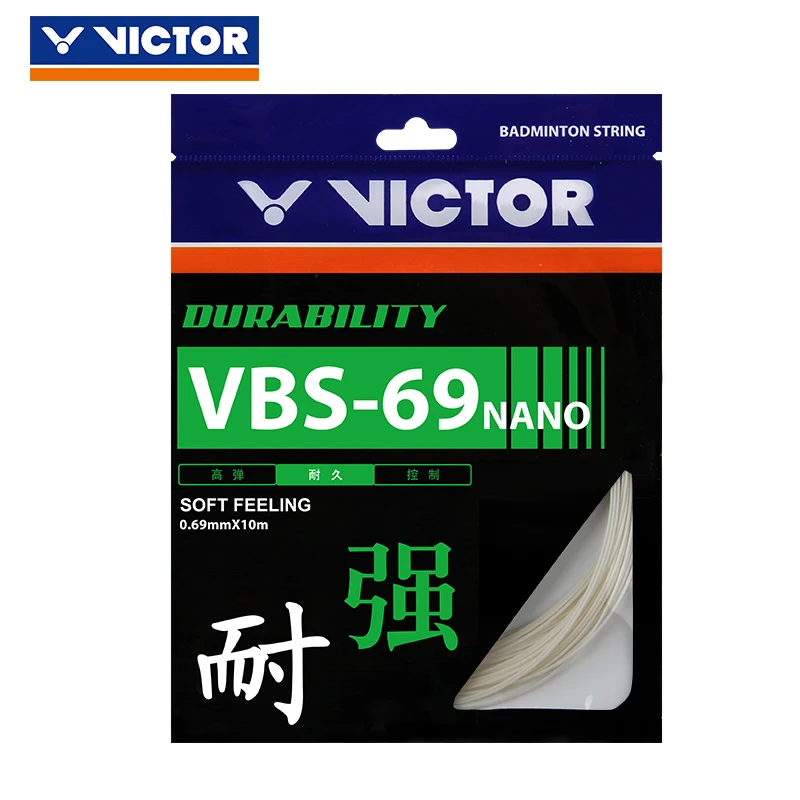 New Victor Professional Badminton Racket Strings High Elastic Durable Badminton Line Durable Power Vbs-69nano
New Victor Professional Badminton Racket Strings High Elastic Durable Badminton Line Durable Power Vbs-69nano