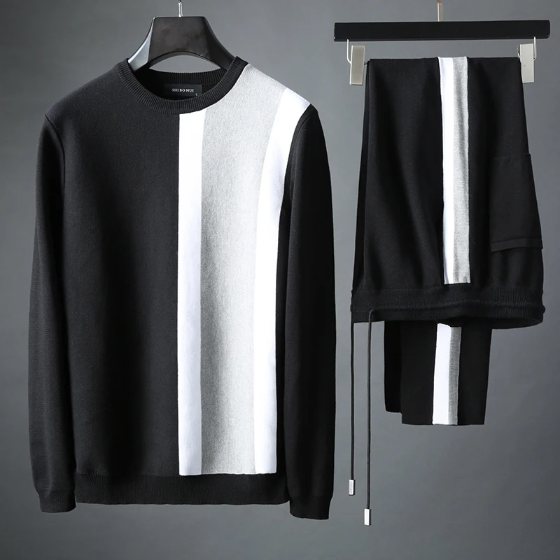 JSBD men's luxury color design 2019 new spring and autumn o-neck men's sweatshirt fashion 2 pieces (sweatshirt + pants) sportswe
JSBD men's luxury color design 2019 new spring and autumn o-neck men's sweatshirt fashion 2 pieces (sweatshirt + pants) sportswe