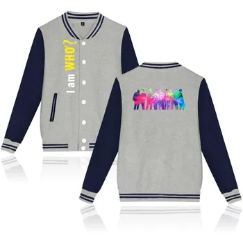 2019 Hot Korean men's team Stray Kids I AM WHO jacket men's baseball uniform Kpop Women's Plus Size 4XL k-pop clothes
2019 Hot Korean men's team Stray Kids I AM WHO jacket men's baseball uniform Kpop Women's Plus Size 4XL k-pop clothes