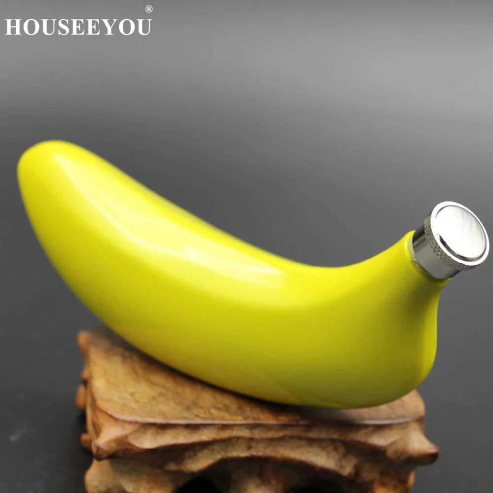 HOUSEEYOU Flask Bar Drinking Accessories Tools 5 Oz Banana 304 Stainless Steel Hip Flask Pot Home Kitchen Bar Tools Hip Flask
HOUSEEYOU Flask Bar Drinking Accessories Tools 5 Oz Banana 304 Stainless Steel Hip Flask Pot Home Kitchen Bar Tools Hip Flask