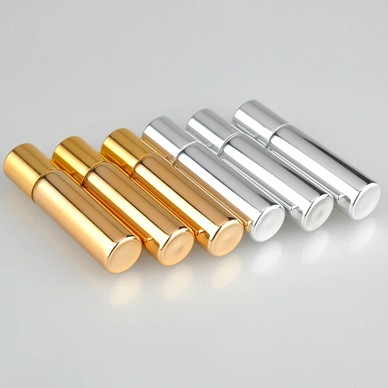 Shining Silver/Gold Mini 5ml Travel Portable Empty Refillable Glass Inner Container Roll on Bottle for Essential Oil Perfume
Shining Silver/Gold Mini 5ml Travel Portable Empty Refillable Glass Inner Container Roll on Bottle for Essential Oil Perfume