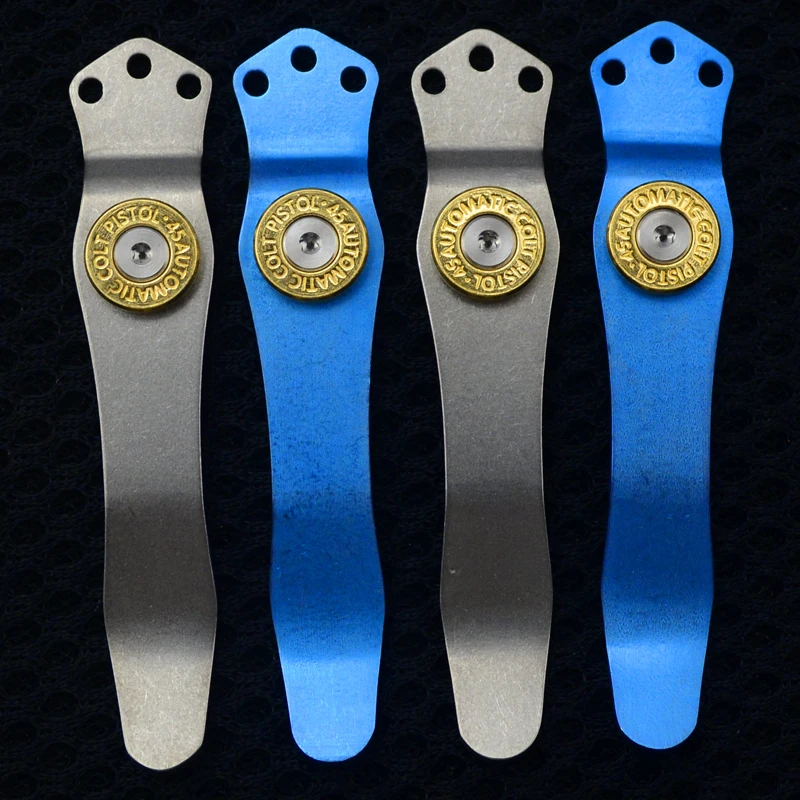 Outdoor folding knife DIY pocket clip accessories tool parts Titanium alloy BM710 QCQ Knife back clip camping tool repair
Outdoor folding knife DIY pocket clip accessories tool parts Titanium alloy BM710 QCQ Knife back clip camping tool repair