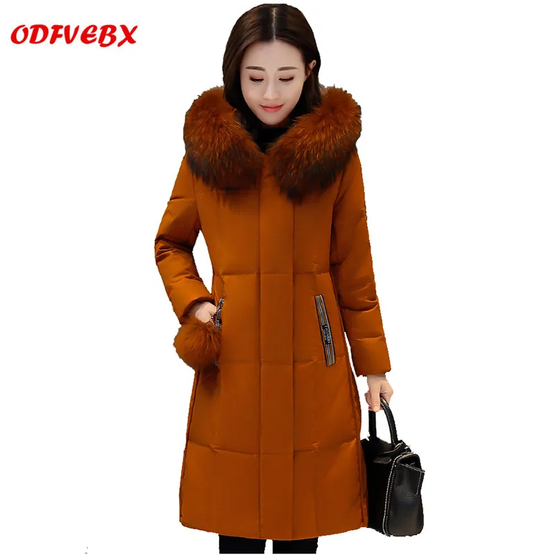 Brand white duck down jacket female medium long section 2019 new wave ladies fashion hooded large fur collar coat women ODFVEBX
Brand white duck down jacket female medium long section 2019 new wave ladies fashion hooded large fur collar coat women ODFVEBX