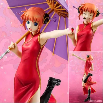 Gintama Action Figure Cute Leader Kagura Doll PVC ACGN figure Garage Kit Toys Brinquedos Anime 16CM
Gintama Action Figure Cute Leader Kagura Doll PVC ACGN figure Garage Kit Toys Brinquedos Anime 16CM