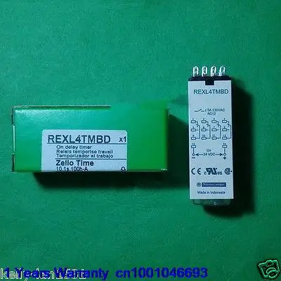 

DHL/EUB 5pcs NEW Original for Schneider time relay REXL4TMBD 15-18