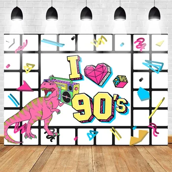 Mehofoto I Love 90's Theme Party Backdrop Hip Hop Graffiti Wall Photo Background Dinosaur Retro Radio Birthday Newborn Studio
Mehofoto I Love 90's Theme Party Backdrop Hip Hop Graffiti Wall Photo Background Dinosaur Retro Radio Birthday Newborn Studio