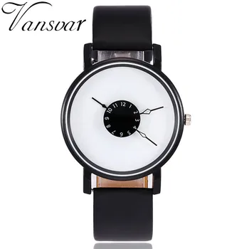Fashion Creative Watches Women Men Quartz Watch Vansvar Brand Unique Dial Design Watch Leather Wristwatches Relogio Feminino
Fashion Creative Watches Women Men Quartz Watch Vansvar Brand Unique Dial Design Watch Leather Wristwatches Relogio Feminino