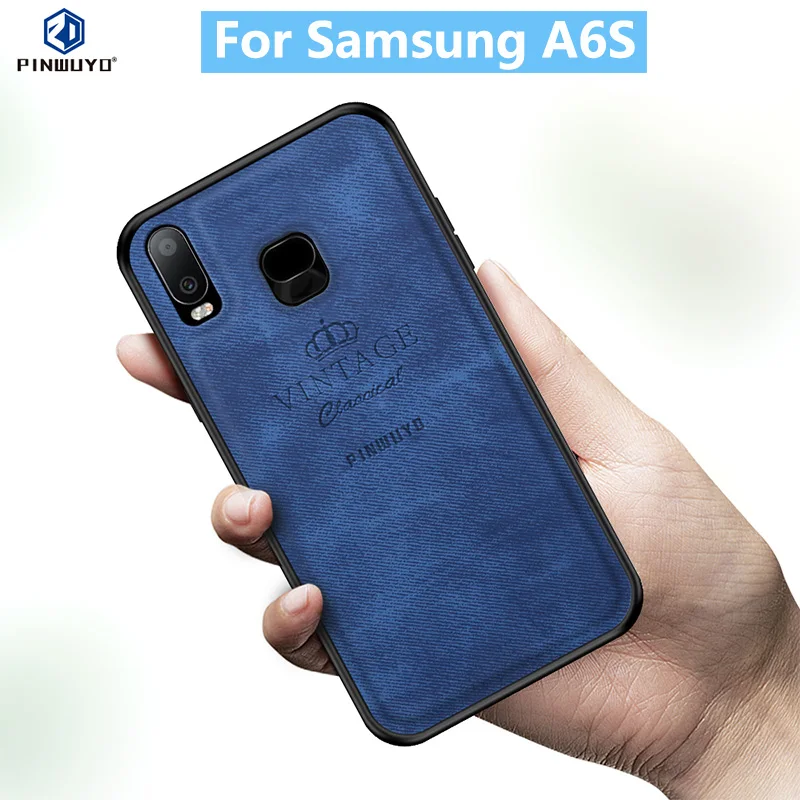 For Samsung Galaxy A6S Original PINWUYO VINTAGE PU Leather Protective Phone Case for Samsung Galaxy A6S Shockproof Case
For Samsung Galaxy A6S Original PINWUYO VINTAGE PU Leather Protective Phone Case for Samsung Galaxy A6S Shockproof Case