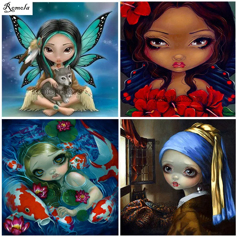Cartoon character 5D DIY diamond painting full round drill embroidery needlework unfinished cross stitch mosaic girl room decor
Cartoon character 5D DIY diamond painting full round drill embroidery needlework unfinished cross stitch mosaic girl room decor