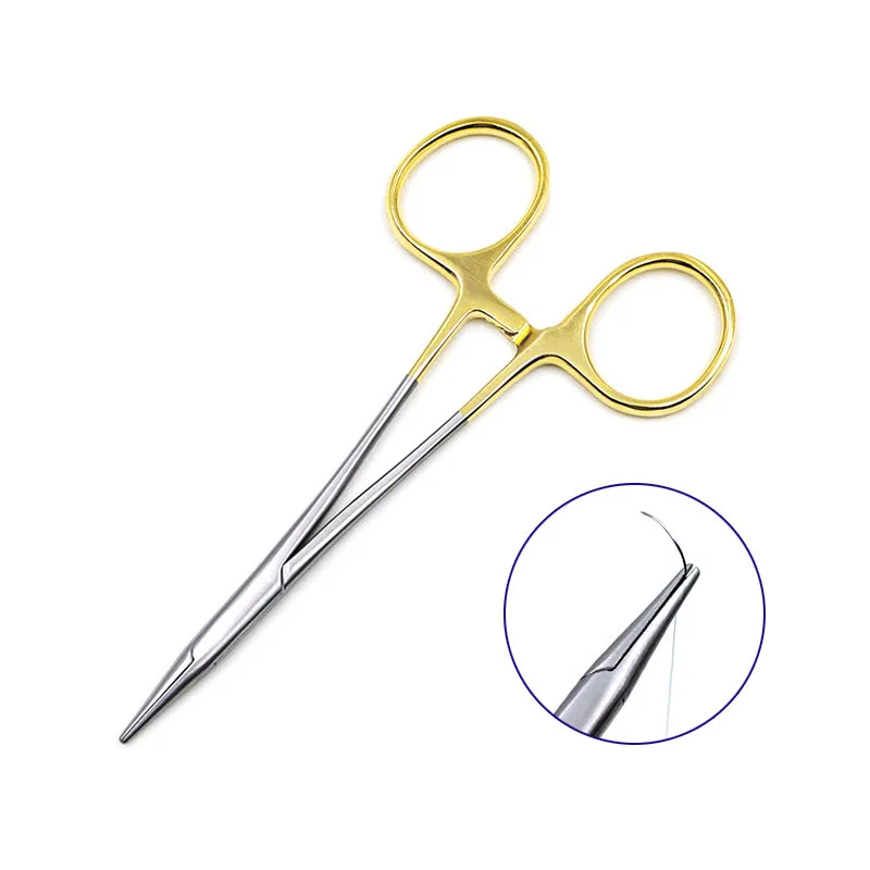Double Eyelids Embedding Surgical Tools Gold Handle Needle Holder Needle Clamp Cosmetic Shaping Ophthalmic Instruments
Double Eyelids Embedding Surgical Tools Gold Handle Needle Holder Needle Clamp Cosmetic Shaping Ophthalmic Instruments