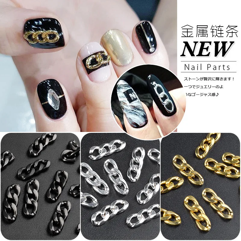 3 Sections Japanese Style Nail Art Jewelry Zipper Chain Nail Decoration Tips Button Chain Zipper Nail Jewelry Nail Art Accessory
3 Sections Japanese Style Nail Art Jewelry Zipper Chain Nail Decoration Tips Button Chain Zipper Nail Jewelry Nail Art Accessory