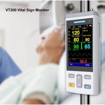 Cheap Pulse Oximeter with Spo2,NIBP,TEMP Clinic/Homecare use patient Monitor Smallest 3.5inch handheld Vital Sign Monitor
Cheap Pulse Oximeter with Spo2,NIBP,TEMP Clinic/Homecare use patient Monitor Smallest 3.5inch handheld Vital Sign Monitor