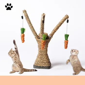 Funny Cat Scratch Board Interactive Toys Kitten Sisal Scratching Post And Pad Cat Tower Climbing Toys Activity Tree With Perches
Funny Cat Scratch Board Interactive Toys Kitten Sisal Scratching Post And Pad Cat Tower Climbing Toys Activity Tree With Perches