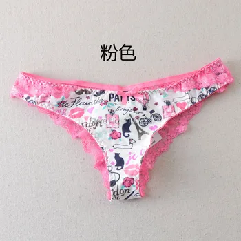 Cute Sexy Girl XXS-L Harajuku Kawaii Fresh Pink Cat Lace Floral Low Rise Briefs G string Underwears Thongs
Cute Sexy Girl XXS-L Harajuku Kawaii Fresh Pink Cat Lace Floral Low Rise Briefs G string Underwears Thongs