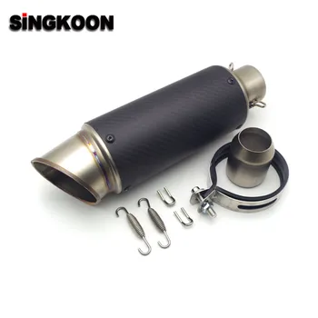 51/61mm Motorcycle Exhaust Pipe Moto GP Escape Exhaust Scooter Sport Exhaust FOR zx10r 2016 nc700 tdm 900 z650 cb150r cb500f
51/61mm Motorcycle Exhaust Pipe Moto GP Escape Exhaust Scooter Sport Exhaust FOR zx10r 2016 nc700 tdm 900 z650 cb150r cb500f