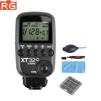 Godox XT32 XT32C XT32N E-TTL i-TTL 2.4G Wireless 1/8000s Flash Trigger for Canon Nikon Dslr camera TT685 V860 II V850 AD360 II
Godox XT32 XT32C XT32N E-TTL i-TTL 2.4G Wireless 1/8000s Flash Trigger for Canon Nikon Dslr camera TT685 V860 II V850 AD360 II