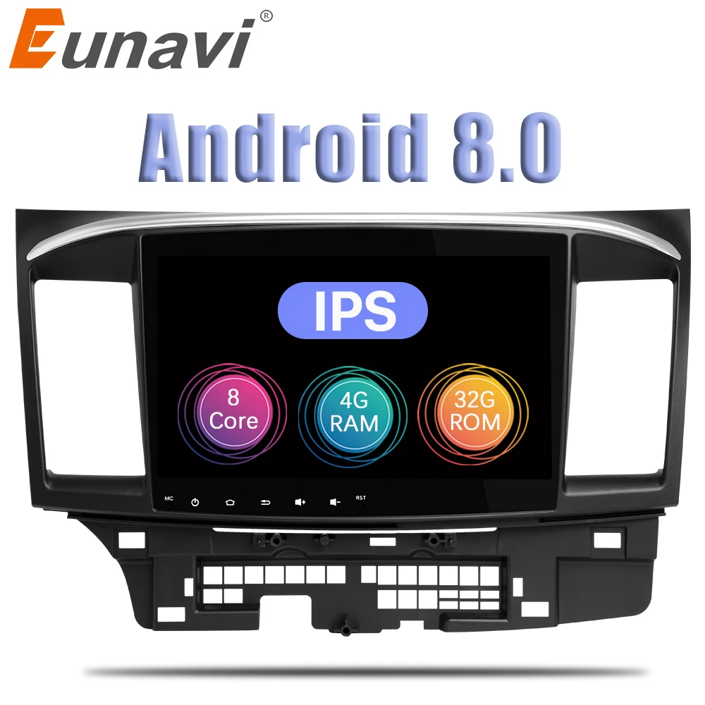 Eunavi Octa core Android 8.0 Car Radio for Mitsubishi Lancer stereo 9 inch 2 DIN 4G RAM GPS navi video player Capacitive screen
Eunavi Octa core Android 8.0 Car Radio for Mitsubishi Lancer stereo 9 inch 2 DIN 4G RAM GPS navi video player Capacitive screen