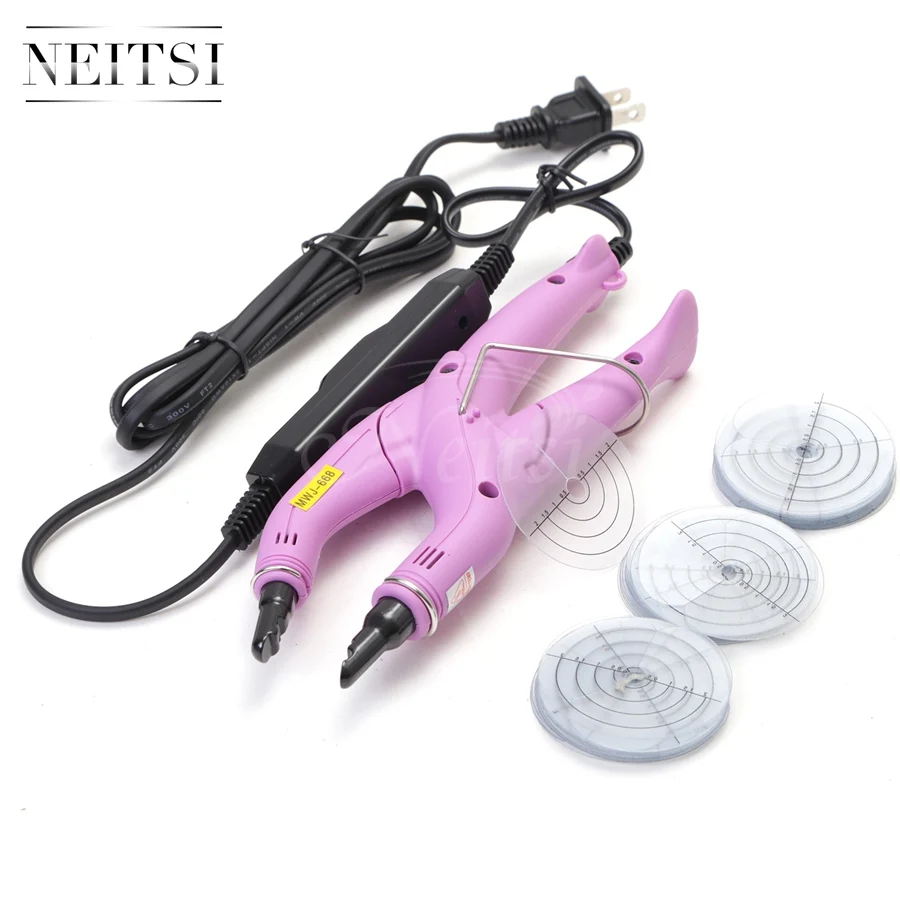 Neitsi 50pcs Heat Protector + Loof Fusion Hair Extension Connector Iron Keratin Bonding Tools USA Plug Adjustable Temperature
Neitsi 50pcs Heat Protector + Loof Fusion Hair Extension Connector Iron Keratin Bonding Tools USA Plug Adjustable Temperature