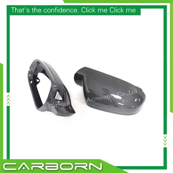For Audi A4 B8.5 A5 S5 RS5 2010- 2014 Replacement Style Carbon Fiber Mirror Cover Rear View Side Mirrors with Turn Light Signal
For Audi A4 B8.5 A5 S5 RS5 2010- 2014 Replacement Style Carbon Fiber Mirror Cover Rear View Side Mirrors with Turn Light Signal