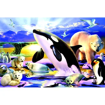 5D DIY Diamond Painting Polar Bears & Penguins Rhinestones Pictures Mosaic Full Display Diamond Embroidery Cross Stitch Kit
5D DIY Diamond Painting Polar Bears & Penguins Rhinestones Pictures Mosaic Full Display Diamond Embroidery Cross Stitch Kit