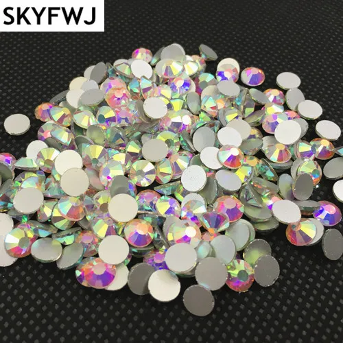 Glitter Rhinestones Crystal AB ss3-ss40 DMC Non Hot Fix FlatBack Strass Sewing & Fabric Garment Rhinestone Nail Art Stone 
Glitter Rhinestones Crystal AB ss3-ss40 DMC Non Hot Fix FlatBack Strass Sewing & Fabric Garment Rhinestone Nail Art Stone