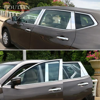 New Stainless Steel Car Window B-pillars Molding Trim Car Styling Stickers For nissan x trail x-trail t32 Accessories 2014-2020
New Stainless Steel Car Window B-pillars Molding Trim Car Styling Stickers For nissan x trail x-trail t32 Accessories 2014-2020