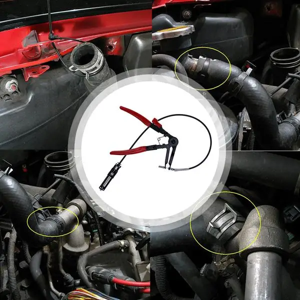 Auto Vehicle Tools Cable Type Flexible Angled Clic Hose Clamp Pliers Cable Set Car Repairs Hose Clamp Removal Hand Tools Alicate
Auto Vehicle Tools Cable Type Flexible Angled Clic Hose Clamp Pliers Cable Set Car Repairs Hose Clamp Removal Hand Tools Alicate
