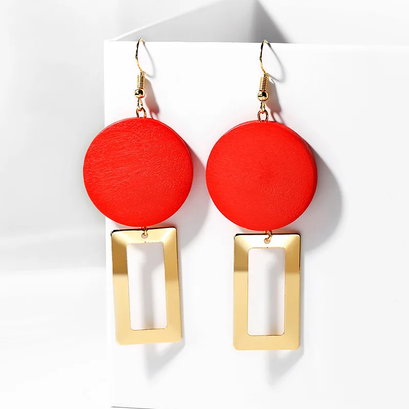 New Bohemia Style Metalic Earrings for Women Party Jewelry Accessories Fashion Geometric Shape Dangle Earings Bijoux Gift
New Bohemia Style Metalic Earrings for Women Party Jewelry Accessories Fashion Geometric Shape Dangle Earings Bijoux Gift