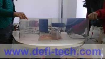 DfLabs PDLC Switchable smart film sample is about 21cm*15cm or 8" * 5" for A5 size for rear projection screen film 
DfLabs PDLC Switchable smart film sample is about 21cm*15cm or 8" * 5" for A5 size for rear projection screen film