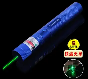 

AAA NEW green laser pointers 100w 100000m 532nm high power lazer SD 303 presenter SOS burning Matches & Light burn Cigarette