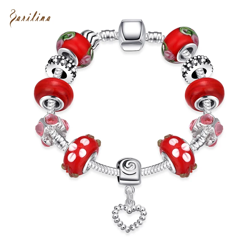 Antique Silver plated Charm Bangle & Bracelet with Flower Crystal Ball Women Wedding Valentine's Day Gift B2009
Antique Silver plated Charm Bangle & Bracelet with Flower Crystal Ball Women Wedding Valentine's Day Gift B2009
