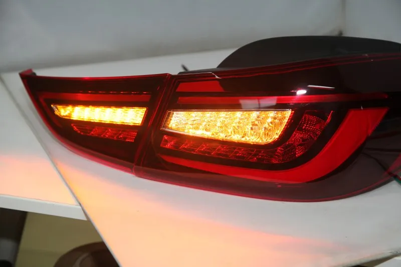 Elantra Avante MD 伊兰特尾灯 流光转向灯 红色 (13)