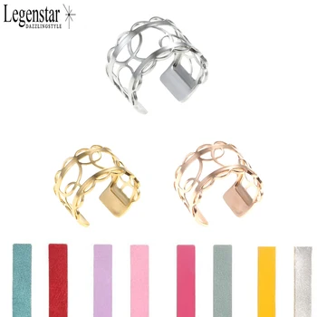 Legenstar Hoop Rings for Women Open Resizable Finger Rings Anillo Georgette Stainless Steel Reversible Leather Bague Jewelry
Legenstar Hoop Rings for Women Open Resizable Finger Rings Anillo Georgette Stainless Steel Reversible Leather Bague Jewelry
