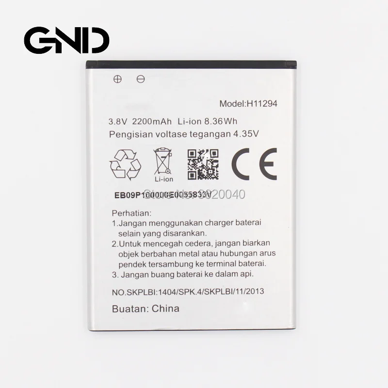GND 2200mAh/8.36Wh 3.8V H11294 replacement Battery For Haier H11294 batteria high capacity Li-ion Polymer batterie
GND 2200mAh/8.36Wh 3.8V H11294 replacement Battery For Haier H11294 batteria high capacity Li-ion Polymer batterie