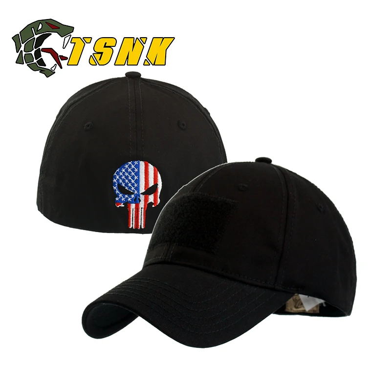 TSNK Men's and Women's "USA PUNISHER "Tactical Baseball Cap Snapback Stretchable Hat Running/Fishing
TSNK Men's and Women's "USA PUNISHER "Tactical Baseball Cap Snapback Stretchable Hat Running/Fishing