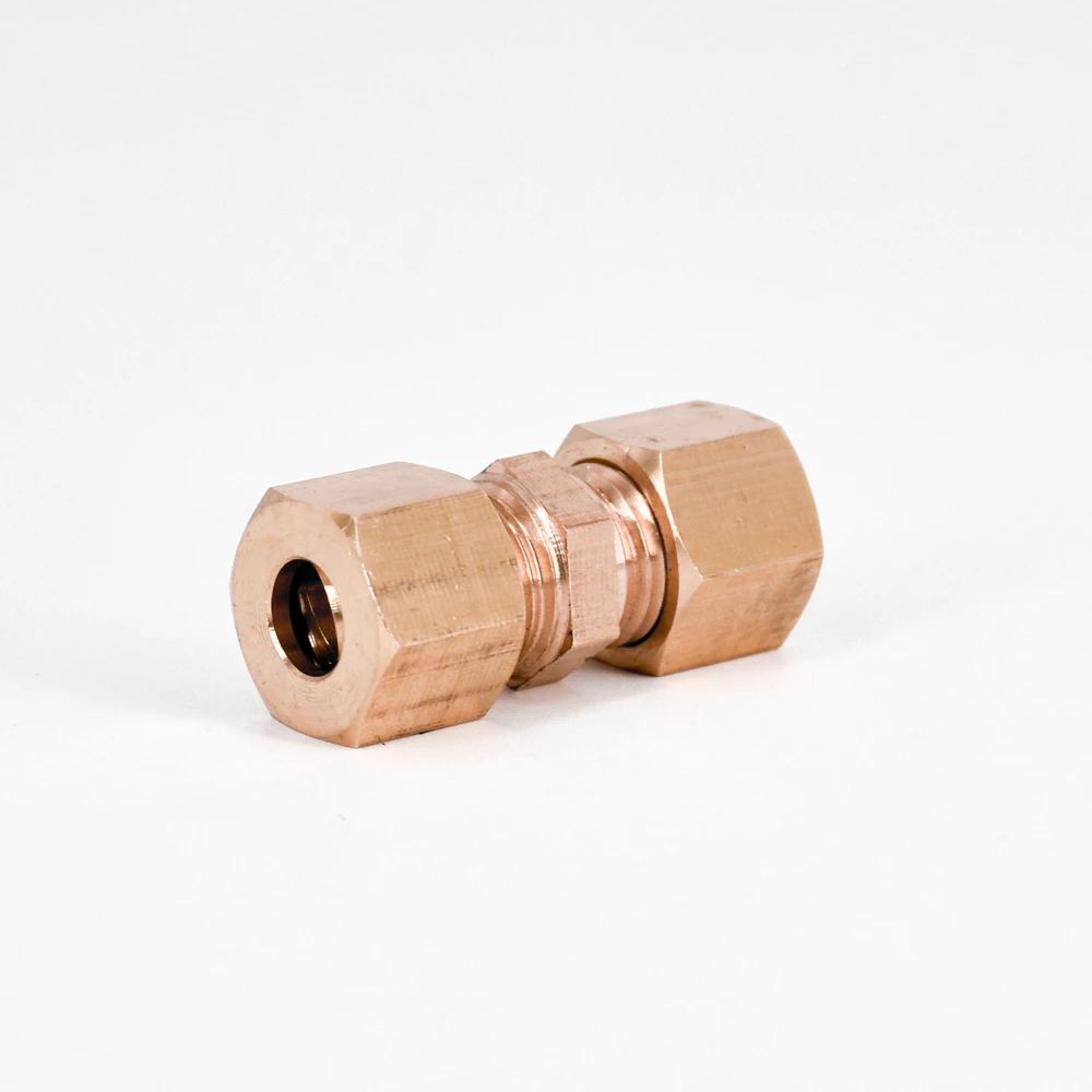 Fit 8mm Tube OD Brass Compression Union Fitting With Copper Ferrule Ring Water Gas Oil
Fit 8mm Tube OD Brass Compression Union Fitting With Copper Ferrule Ring Water Gas Oil