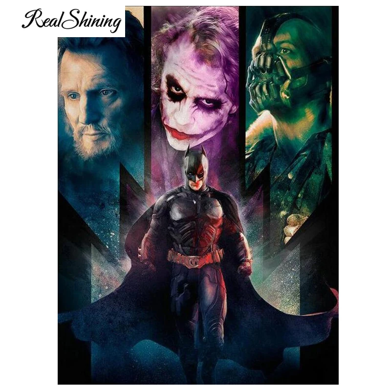 REALSHINING fantasy,5D DIY diamond painting horror batman embroidery diamond mosaic,patterns,full square cross stitch FS1525
REALSHINING fantasy,5D DIY diamond painting horror batman embroidery diamond mosaic,patterns,full square cross stitch FS1525