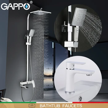 GAPPO Bathtub Faucets white Shower Faucets waterfall bath tap mixers bathroom mixer brass basin faucets basin sink tap
GAPPO Bathtub Faucets white Shower Faucets waterfall bath tap mixers bathroom mixer brass basin faucets basin sink tap