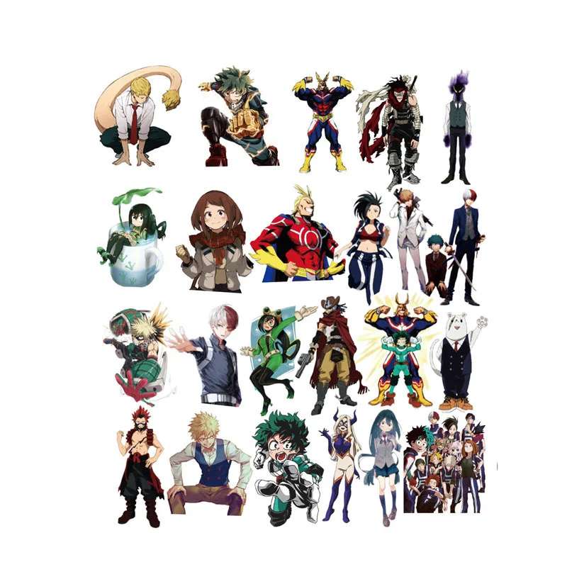 50PCS my hero college series graffiti sticker PVC waterproof dead fly suitcase notebook bicycle stickers
50PCS my hero college series graffiti sticker PVC waterproof dead fly suitcase notebook bicycle stickers