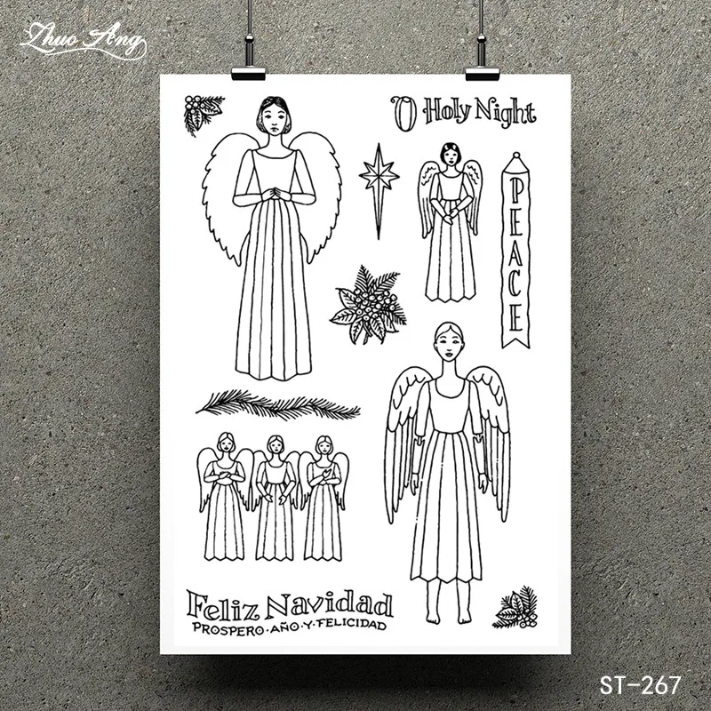 Spanish Language Merry Christmas Clear Stamp for Scrapbooking Rubber Stamp Seal Paper Craft Clear Stamps Card Making
Spanish Language Merry Christmas Clear Stamp for Scrapbooking Rubber Stamp Seal Paper Craft Clear Stamps Card Making