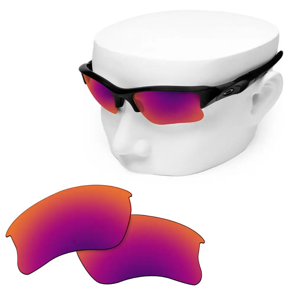 OOWLIT Polarized Replacement Lenses of Purple Red Mirror for-Oakley Flak Jacket XLJ Sunglasses
OOWLIT Polarized Replacement Lenses of Purple Red Mirror for-Oakley Flak Jacket XLJ Sunglasses