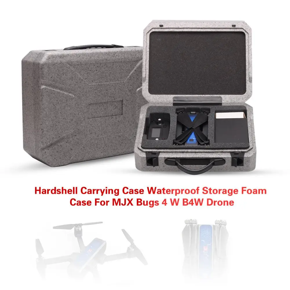 Hardshell Carrying Case Waterproof Storage Foam Case For MJX Bugs 4 W B4W Drone Multi-function Puzzle Remote Control Toy Package
Hardshell Carrying Case Waterproof Storage Foam Case For MJX Bugs 4 W B4W Drone Multi-function Puzzle Remote Control Toy Package