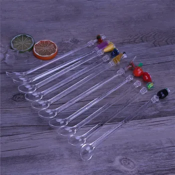 23cm Cute Cocktail Drink Mixer Bar Stirring Mixing Spoon Ladle Stirrer Swizzle Sticks Cocktail Picks W8756 
23cm Cute Cocktail Drink Mixer Bar Stirring Mixing Spoon Ladle Stirrer Swizzle Sticks Cocktail Picks W8756