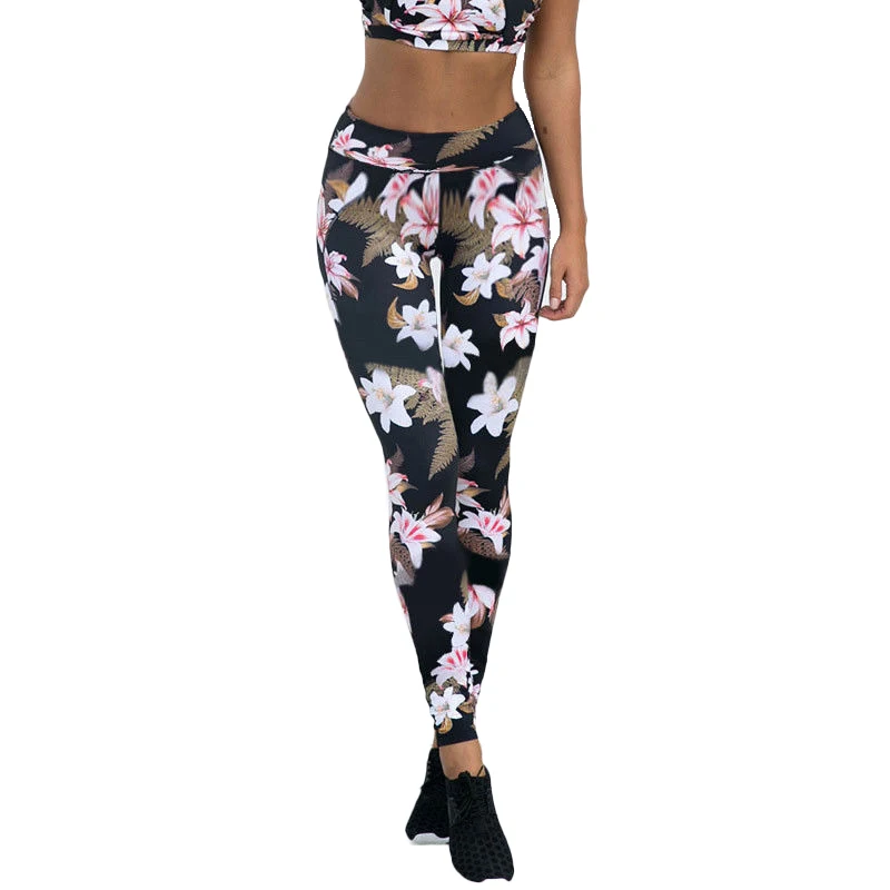 New Hot Women Girls Floral Leaves Print High Waist Fitness Leggings Stretch Pants Trousers
New Hot Women Girls Floral Leaves Print High Waist Fitness Leggings Stretch Pants Trousers