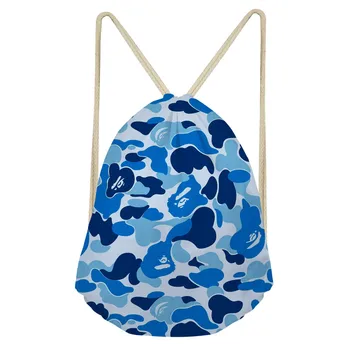 ThiKin Funny Colorful Leopard Camo Print Women Men Drawstrings Bags Softback Storage Bags Beach Backpacks Portable Bag
ThiKin Funny Colorful Leopard Camo Print Women Men Drawstrings Bags Softback Storage Bags Beach Backpacks Portable Bag