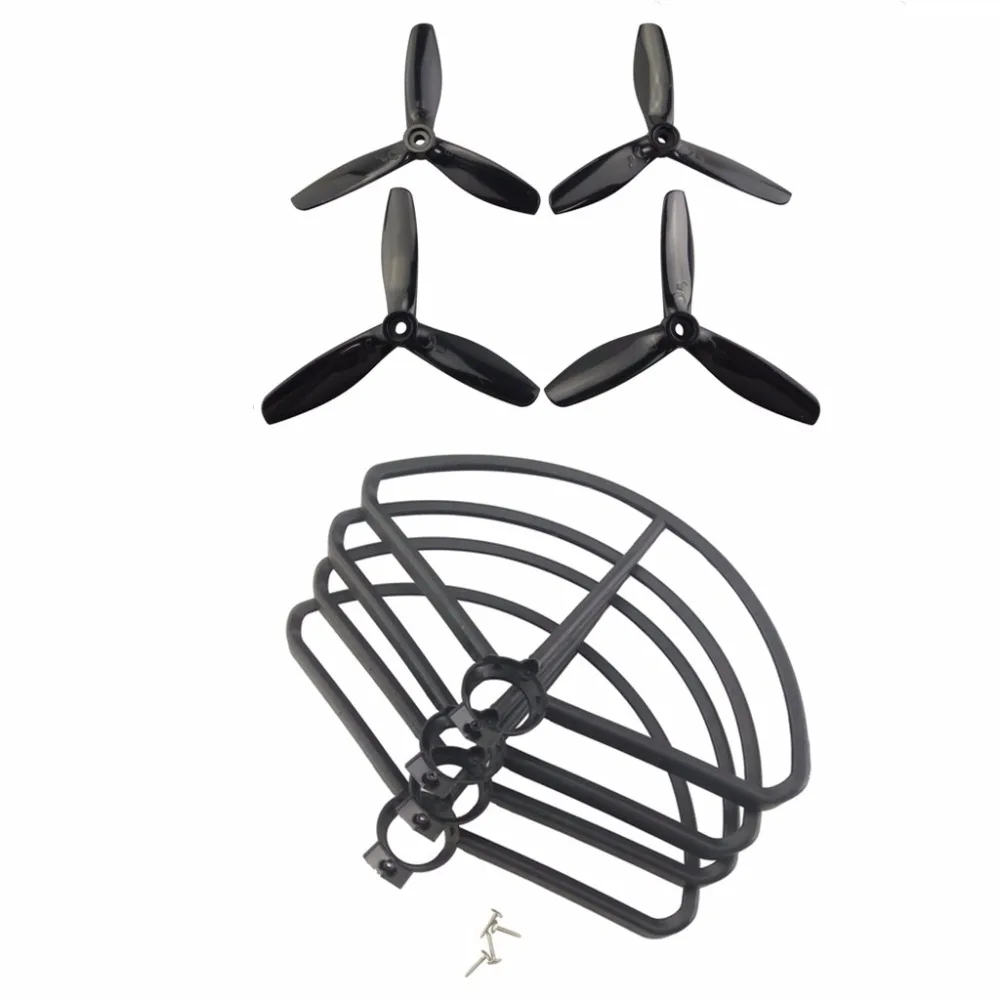 BLLRC 4pcs three-blade paddle + 4pcs protective cover for MJX B5W F20 BUgs 5W drone protection cover propeller spare parts
BLLRC 4pcs three-blade paddle + 4pcs protective cover for MJX B5W F20 BUgs 5W drone protection cover propeller spare parts